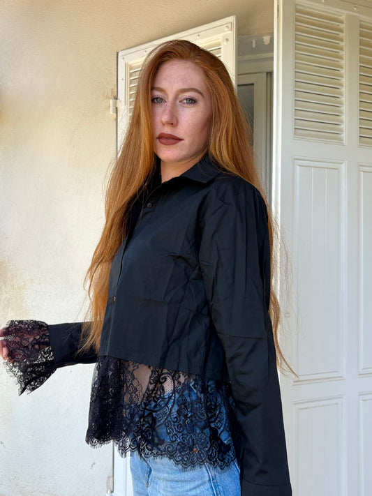 Chemise dentelle « Victoria »