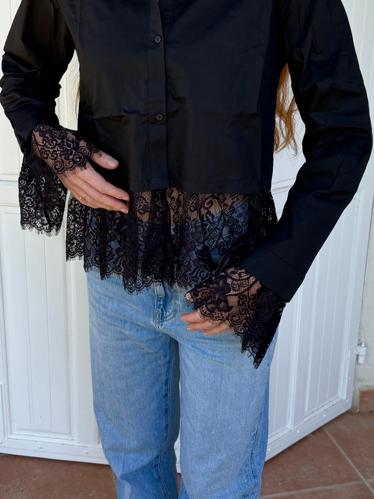 Chemise dentelle « Victoria »